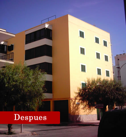 Reforma de fachada más pintado Reforma de fachada más pintado